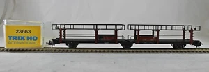 Trix 23663 Autotransportwagen der DB aus Sammlung mit OVP - Picture 1 of 1