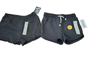Cat & Jack Black Shorts & Art Class Black Girls Black Shorts Size M 7-8 lot - Picture 1 of 7