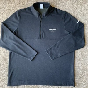 Nike Dri Fit 1/4 Zip Pullover Light Jacket Men’s XL Black Genesis Invitational - Picture 1 of 7