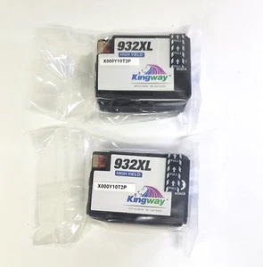 Kingway 932Xl Tintenpatrone Schwarz 2er Pack für HP Officejet - Bild 1 von 3