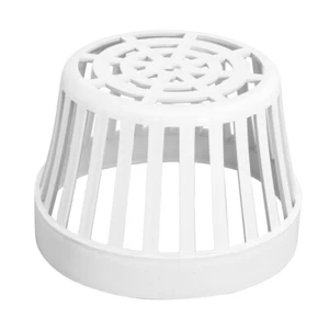 Tubo di Scarico Tappo Traspirante Downspout Filtro Filtro per Interno Pvc Tetto Grondaia - Foto 1 di 12