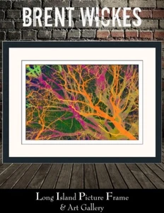 Brent Wickes S/N L/ED Giclée auf Papier Color Vibes individuell gerahmt - Bild 1 von 3