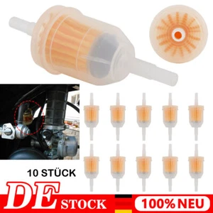 10er Set Benzinfilter Kraftstofffilter Universal 6-8mm Sprit Filter für Motorrad - Bild 1 von 8