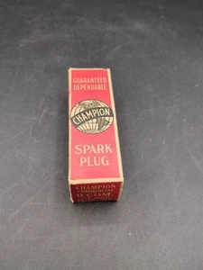 Vintage New in Box - Champion Spark Plug - 0Com. 7/8 Inch 15/16" Hex - Picture 1 of 2