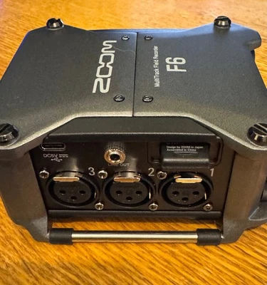 Zoom F6 6-input/14-track Field Recorder and USB Audio Interface, with 6 XLR Mic - Image 1 of 4