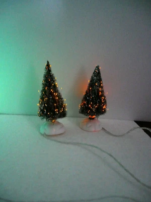 LEMAX  2 sapins fibre optique - Photo 1/4