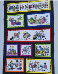 Under the Influence of Fabric Quilt Country Moda Cotton Fabric Panel 23" x 43" - Picture 1 of 1