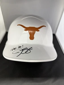 Jim Schossnagle Signed Full Size Texas Batting Helmet W/ JSA - Picture 1 of 4