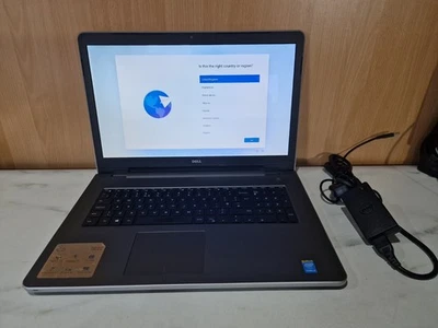 Dell Inspiron 5758 BIG 17.3" Screen Intel Core i3 16GB RAM 480GB SSD Win 11 DVD - Image 1 of 4