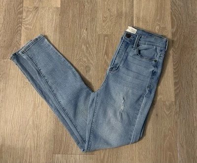 Mudd Junior's 5 码弹性弹力高腰复古中号水洗打底裤 — 第 1/4 张图片