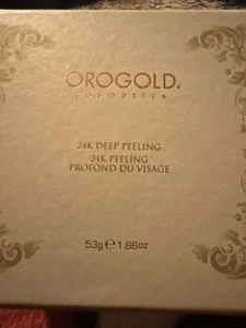 OROGOLD 24K Deep Peeling Mask 53g 1.86oz Face Exfoliator Vitamins C - Picture 1 of 8