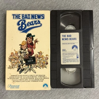 The Bad News Bears (VHS, 1990) [1976] - Imagem 1 de 4