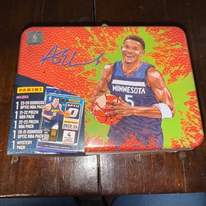 Anthony EdwardsPanini Basket Lunch Box Latta Nuovo Sigillato Timberwolves! - Foto 1 di 6