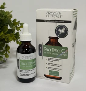 Advanced Clinicals Tea Tree Oil Clears Redness & Bumps with Vitamin E 1.8 fl oz - Picture 1 of 7