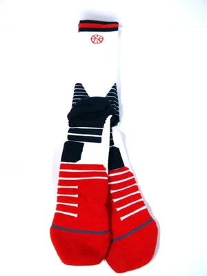 1 par de calcetines blancos New Orleans Pelicans Team Issue Stance Core Crew para hombre XXL nuevos Foto 1 de 4