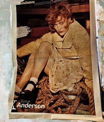 Revista SFX Promocional Expediente X Póster Inserto Con David Duchovny Y... Foto 1 de 4