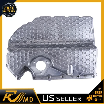 Pan de aceite inferior de aluminio del motor 1,8/2,0T para VW Golf Tiguan AUDI A3 TT SEAT León Foto 1 de 4