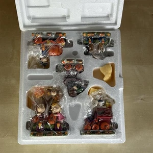 Danbury Mint Peanuts Pumpkin Patch Express Halloween Zug Snoopy Charlie Brown - Bild 1 von 12