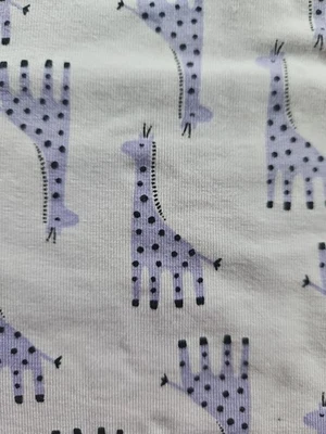 NWT HANNA ANDERSSON S/S PURPLE GIRAFFE HANNASOFT LYOCELL PAJAMAS 140 10 - Image 1 of 4