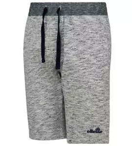 Pantalones Cortos de Correr Ellesse Para Hombres Gris Marino Jersey Polar Largos Informales Cortos de Gimnasio NUEVO - Imagen 1 de 13