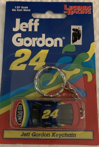 Jeff Gordon # 24 1:87 Scale Die Cast Key Chain Cover
