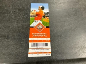 ORIOLES~2017 TICKET STUB 9/3/17 VS BLUE JAYS - Picture 1 of 1