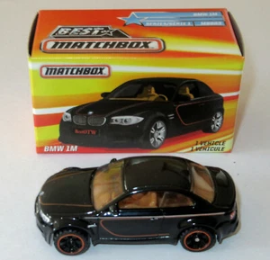 HOT Looking CAR MATCHBOX 2004 BMW 1M 2015 "BEST OF THE WORLD" Rubber Tyres VHTF - Imagen 1 de 12