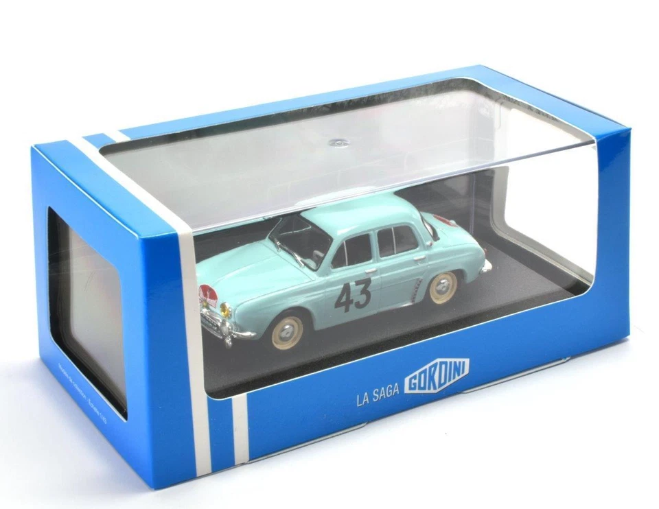 Die Cast Renault Dauphine Gordini Tour De Corse - 1959 Gordini Atlas 1/43 - Image 1 of 1