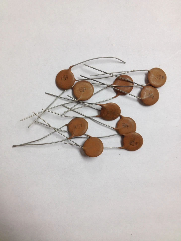 10 PCS MPI GE102G 4000pF 1KV Ceramic Disc Capacitors GMV MP 402G 1KV - Image 1 of 1