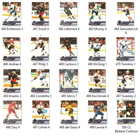 2023-24 UD Hockey Series 2 - Young Guns - Pick 'em - Image 1 of 1