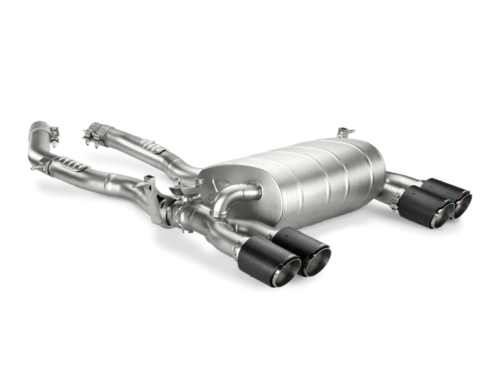 Akrapovic M-BM/T/8H Slip-On Line Titanium Exhaust for 14-20 BMW M3/M4 F80/F82 - Image 1 of 1