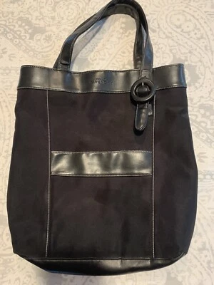 Bolso de Mano Givenchy Parfums Negro Bolso de Hombro Usado en Excelente Condición. Bin-3 Foto 1 de 4