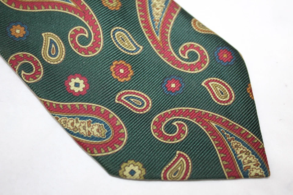 Corbata de seda RENATO BALESTRA hecha en Italia F41947 Foto 1 de 4