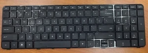 Teclado original HP Pavilion serie DV7 negro EE. UU. 605344-001 - Imagen 1 de 3
