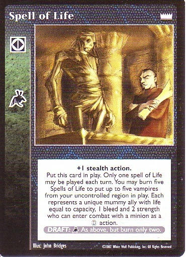 2 x Spell of Life VTES CCG - Image 1 of 1