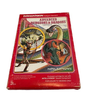 Advanced Dungeons & Dragons  (Intellivision, 1982) No Overlays￼ - Image 1 of 4