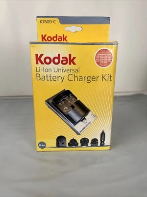 柯达 K7600-C (1615350) 锂离子 通用相机电池充电器套件 - 完整! — 第 1/4 张图片