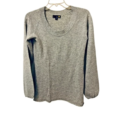 C&C California Cashmere crewneck light gray pullover sweater Sz XSmall - Image 1 of 4