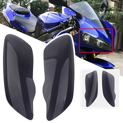 Protector protector de cubierta de lente de lámpara de faro para Yamaha YZF R1 2004-2006 gris Foto 1 de 4