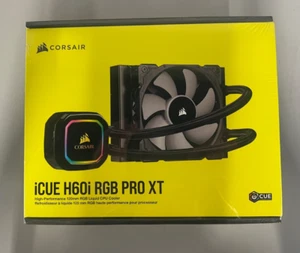 Corsair iCUE H60i RGB PRO XT Liquid CPU Cooler - Afbeelding 1 van 4