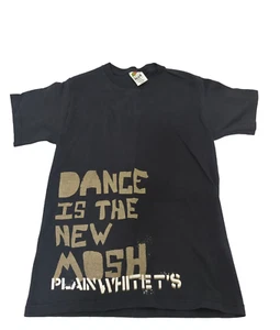 Plain White T's, Dance Is The New Mosh, Rock Band T-shirt, Men's Sz Small - Picture 1 of 8