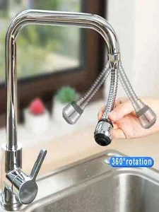 Kitchen Sink Faucet Extension Nozzle Sprayer Extender Head 360° Rotatable - Picture 1 of 20