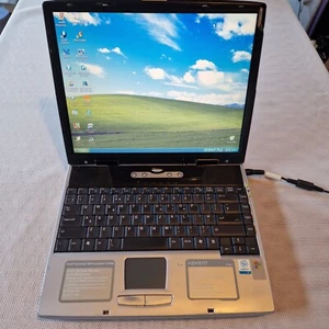Advent 7081 , Celeron M , 14" ,Windows XP, 40Gb HDD, 256Mb RAM, Read Description - Picture 1 of 24