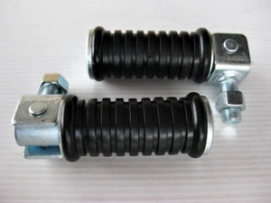 Fit Yamaha DT250 DT360 DT400 XT250 XT500  REAR FOOT PEGS 1 PAIR  [ES498] - Picture 1 of 6