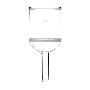 2000ml Glass Buchner Funnel W/3# Coarse Filter 2L Straight Tube Chemical Labware - Picture 1 of 1