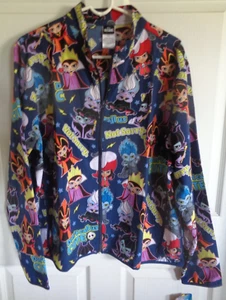 NUEVO CON ETIQUETAS - Villanos Disney - Cherokee Tooniforms - Chaqueta Ligera - Talla 2XL - Imagen 1 de 2