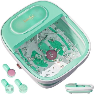 Beinilai Collapsible Pedicure Foot Spa with Heat and Massage and Bubble JetsF... - Picture 1 of 11
