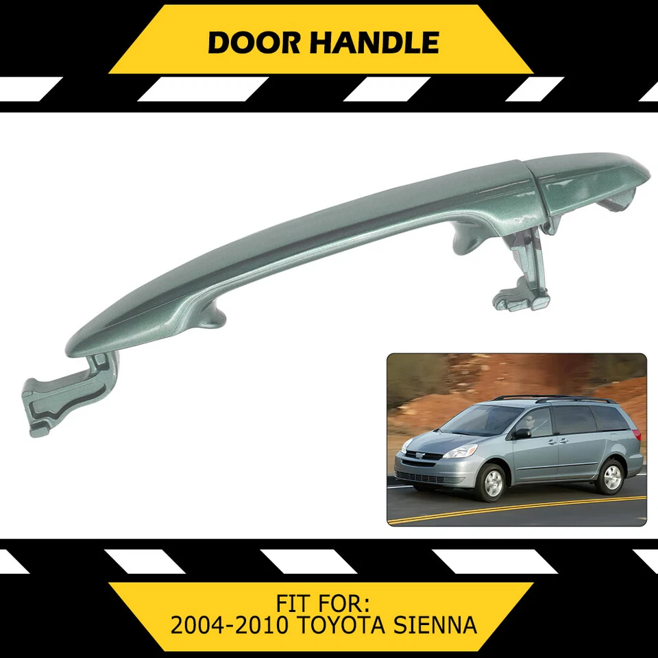 1pc For 2004-2010 Toyota Sienna Desert Sand Mica 4Q2 Rear Outside Door Handle - Image 1 of 1