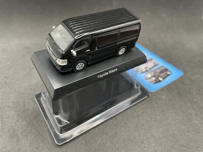 Kyosho 1/64 Toyota 2 коллекции Hiace черный литая модель автомобиля 69D3 - Изображение 1 из 4