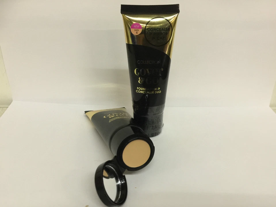 Collection Cover and Go Foundation and Concealer Duo 30ml -DARK 6 - Image 1 of 1
